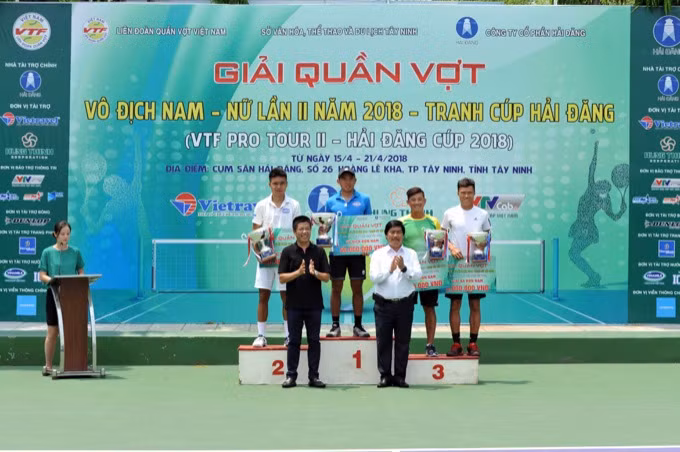 Lý Hoàng Nam dễ dàng vô địch Giải VTF Pro Tour II