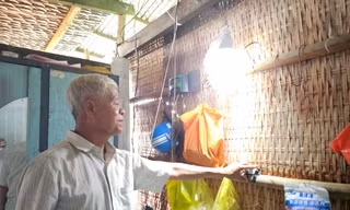 Giấc mơ ánh sáng giữa dòng sông Cổ Chiên