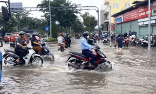 Chống ngập đô thị không chỉ chạy theo những trận mưa