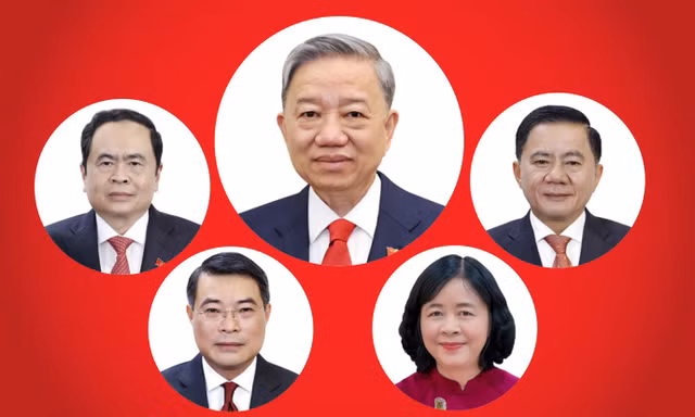 Lãnh đạo chủ chốt và các Ủy viên Bộ Chính trị, Ban Bí thư trúng cử đại biểu Quốc hội khóa XVI