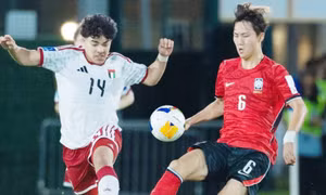 U17 Hàn Quốc chật vật thoát thua trước ngày gặp U17 Việt Nam