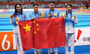 Trung Quốc kết thúc Asiad 20 với số HCV kỷ lục