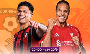 Nhận định Bournemouth vs Liverpool, 20h00 ngày 20/9: Thử thách cực đại
