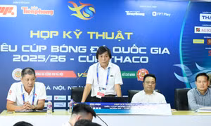 Trận tranh Siêu cúp Quốc gia 2025/26 - Cúp THACO áp dụng nhiều thay đổi về luật