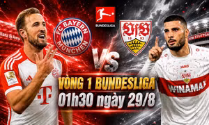 Nhận định Bayern Munich vs Stuttgart, 01h30 ngày 29/8: Thiên nga tan tác