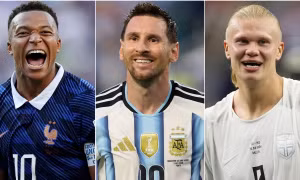 Đội hình tiêu biểu vòng loại trực tiếp World Cup 2026: Vẫn là Messi, Haaland và Mbappe so tài