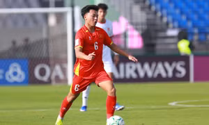 Tiền vệ Thái Sơn U23 Việt Nam: 'Thầy Kim chỉ đạo chúng tôi phải luôn hướng về phía trước'