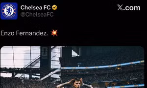 Chelsea bị dư luận Anh ‘ném đá’ dữ dội vì lên tút chúc mừng Enzo Fernandez