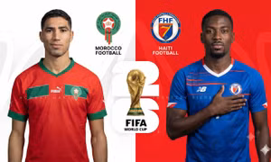 Nhận định Morocco vs Haiti, 05h00 ngày 25/6: Mạnh dạn mơ ngôi đầu