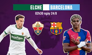 Nhận định Elche vs Barcelona, 02h30 ngày 24/8: Elche không thể gây khó cho nhà vô địch