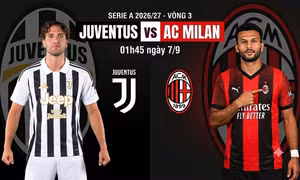 Nhận định Juventus vs AC Milan, 01h45 ngày 7/9: Bão chấn thương cản bước Juventus