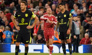 Mac Allister tỏa sáng, Liverpool ngược dòng quật ngã Atlético Madrid