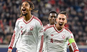 Barcola lập hat-trick, Liverpool trút giận bằng chiến thắng 6-3 trước LASK Linz