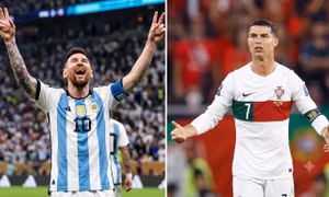 Messi lại thắng Ronaldo, trong một 'giải đấu' khác ở Chile