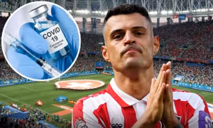Xhaka nhận án phạt 4,6 tỷ đồng vì giấy tiêm vaccine giả