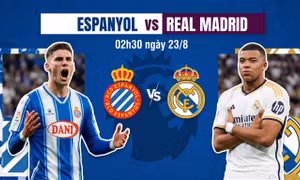 Nhận định Espanyol vs Real Madrid, 02h30 ngày 23/8: Ngày đặc biệt của ‘Người đặc biệt’