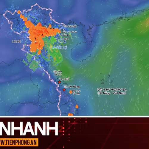TIN NHANH: Mưa lớn ở Bắc Bộ và Hà Nội kéo dài đến khi nào?