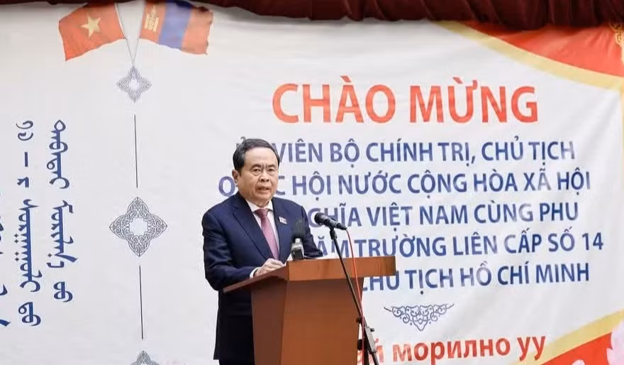 Chủ tịch Quốc hội thăm Trường mang tên Chủ tịch Hồ Chí Minh tại Mông Cổ