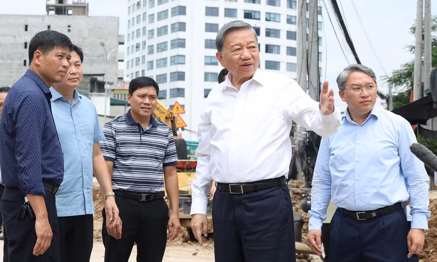 Tổng Bí thư, Chủ tịch nước chỉ đạo sớm thông xe toàn tuyến đường Vành đai 1 