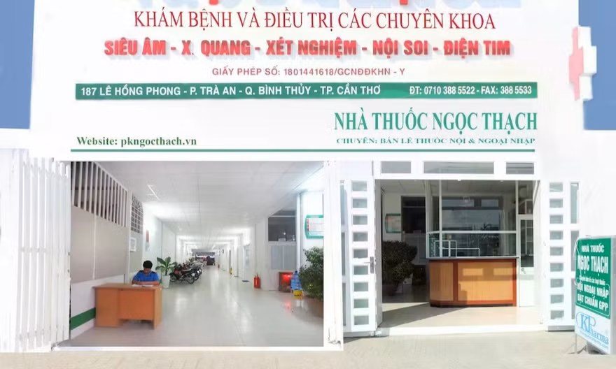 Cần Thơ đình chỉ hoạt động Phòng khám Đa khoa Ngọc Thạch