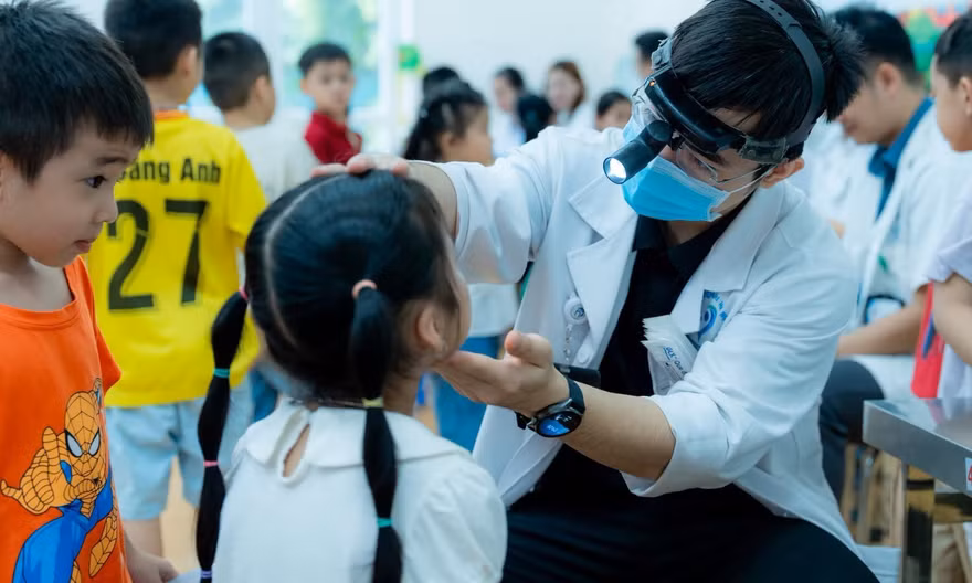 90,3% trẻ được khám sàng lọc có vấn đề sức khỏe bất thường