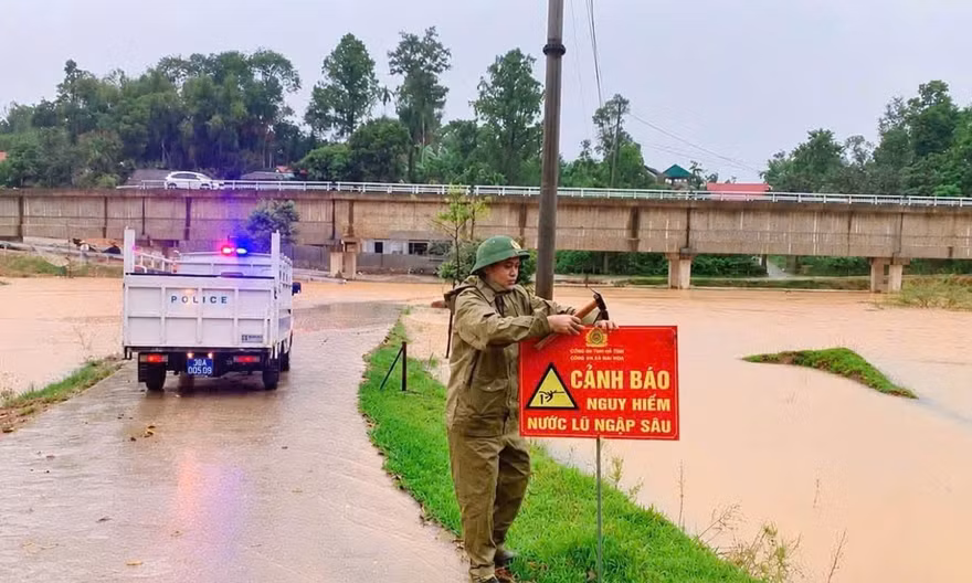 Hà Tĩnh lên phương án ứng phó áp thấp nhiệt đới, mưa lớn
