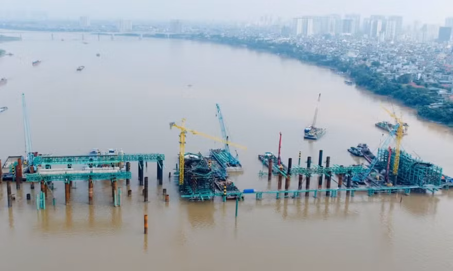 Thêm 5 cầu vượt sông dự kiến trên Trục đại lộ cảnh quan sông Hồng