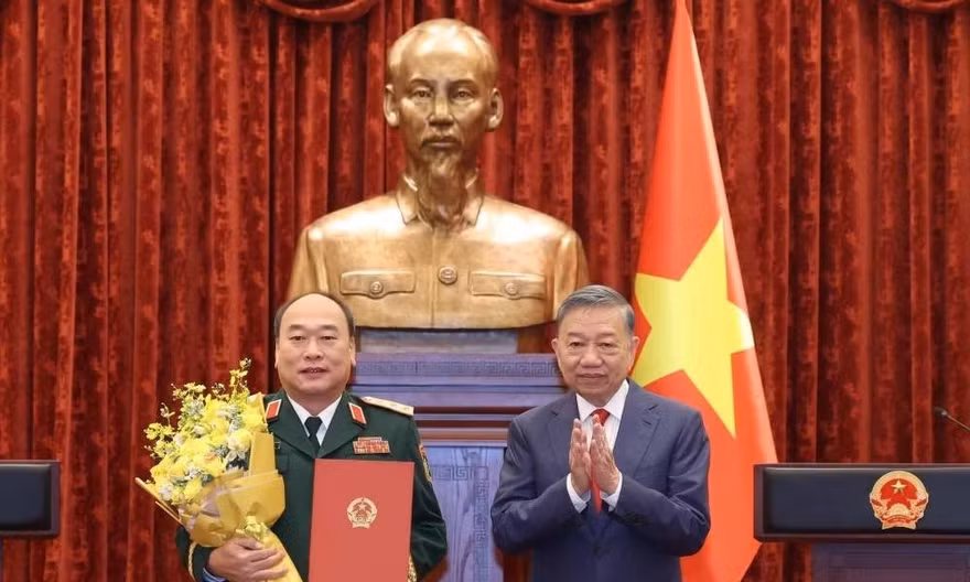 Phó Tổng Tham mưu trưởng QĐND Việt Nam Lê Quang Đạo được thăng quân hàm Thượng tướng