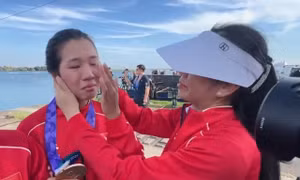 Nỗi lòng của nữ VĐV lần đầu giành huy chương Asiad nhưng không thể lên bục nhận giải