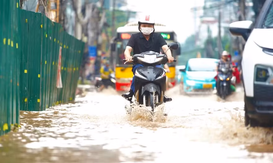 Diễn biến đợt mưa lớn ở Hà Nội trong vài ngày tới