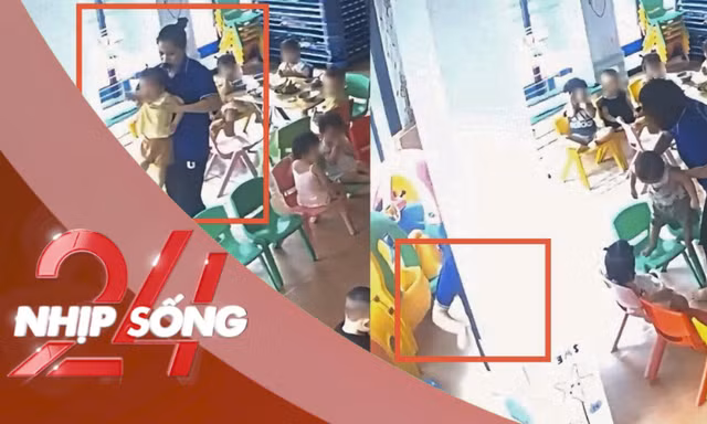 NHỊP SỐNG 24: Xác minh cô giáo mầm non ở Hà Nội nhấc trẻ vào góc khuất, đánh liên tiếp