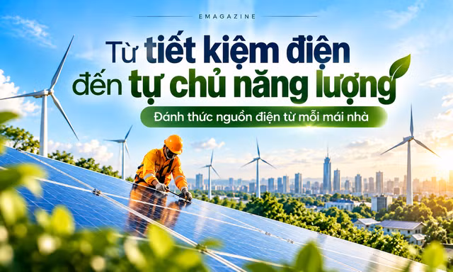 Đánh thức nguồn điện từ mỗi mái nhà