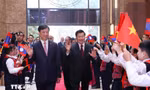 Tổng Bí thư, Chủ tịch nước Lào thăm, làm việc với Đảng bộ, chính quyền TP Hà Nội