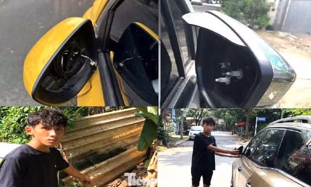 Đã tìm ra thủ phạm gây loạt vụ trộm gương chiếu hậu ô tô ở TPHCM