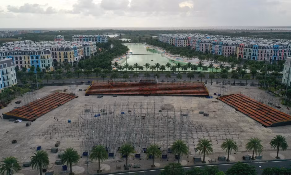Hé lộ sân khấu Chung kết Hoa hậu Việt Nam 2026 tại Quảng trường Danh Vọng