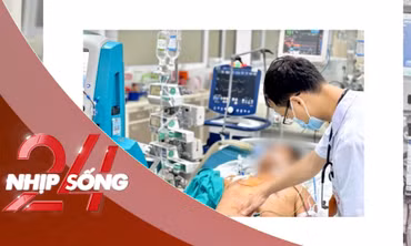 NHỊP SỐNG 24: Mắc liên cầu lợn sau khi chế biến tóp mỡ bị đứt tay