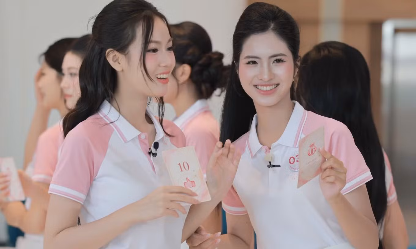 Top 25 Hoa hậu Việt Nam 2026 thể hiện bản lĩnh, kiến thức qua phần thi tranh biện