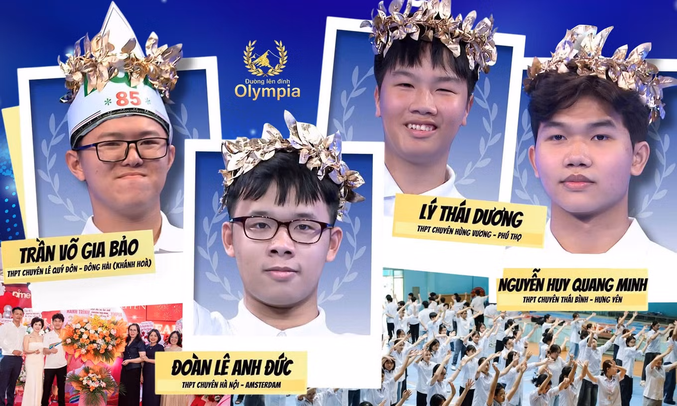 Từ những lời chúc đến màn đồng diễn cổ vũ, tất cả hướng về Chung kết năm Olympia 26