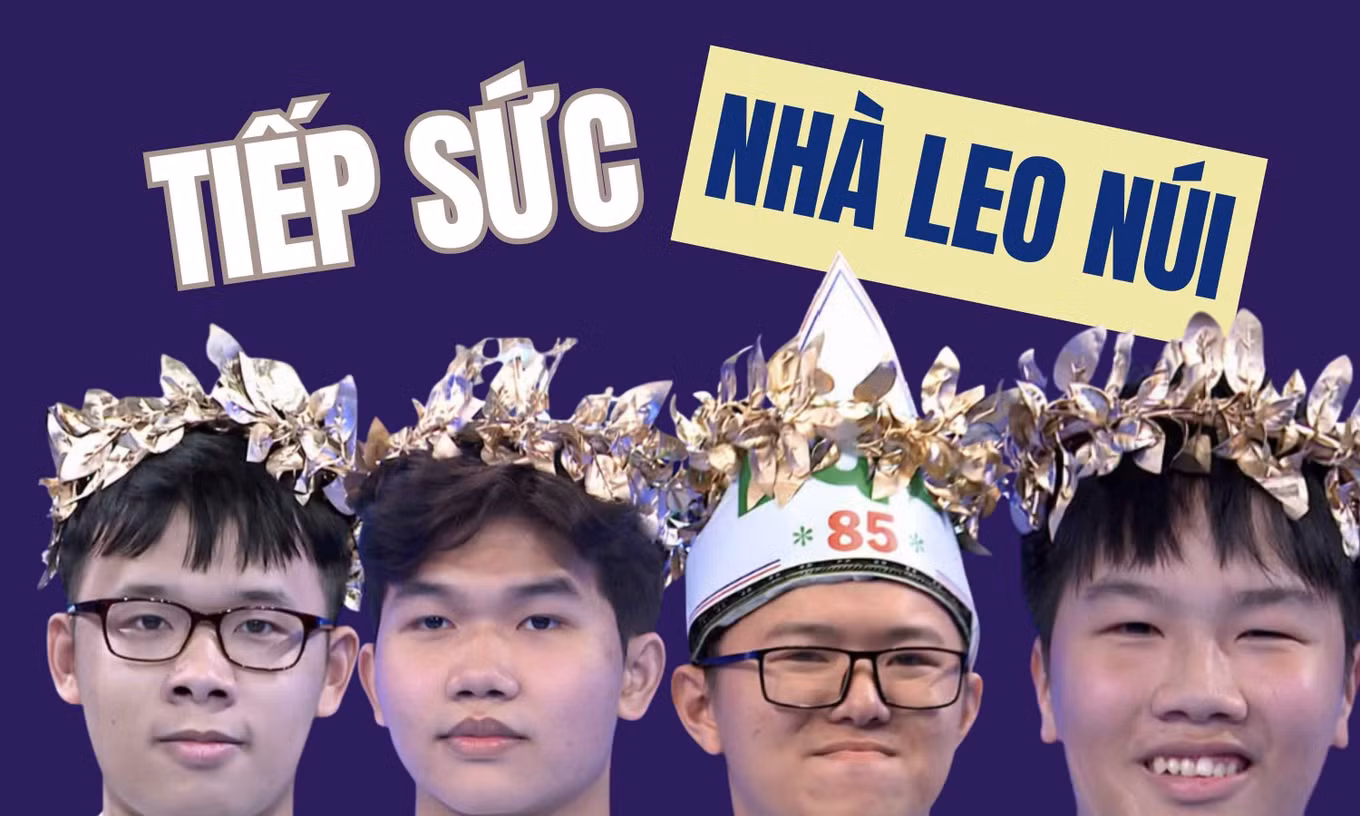 Chung kết Olympia 2026: 4 điểm cầu sẵn sàng tiếp lửa cho các nhà leo núi