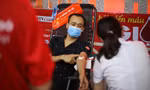 Ấm lòng ngày hội hiến máu 'Giọt hồng tri ân' trong mùa dịch 
