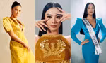 Á hậu Kim Duyên đẹp sắc sảo với thiết kế của Công Trí trong "Road To Miss Universe 2021"