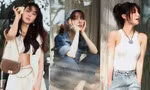 "Giấc Mơ Của Mẹ" đóng máy, Diễm My 9X thảnh thơi khoe nhan sắc trong veo như nắng