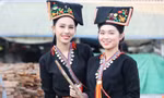 Á hậu Ngọc Hằng, người đẹp Phương Anh diện trang phục thổ cẩm thăm đồi quế Yên Bái 