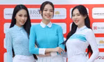 Top 3 Hoa hậu Việt Nam 2022 khoe sắc tại Tiền Phong Golf Championship