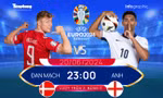 UEFA EURO 2024: Tương quan đội hình trước trận Đan Mạch vs Anh