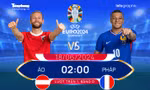 UEFA EURO 2024: Tương quan đội hình trước trận Áo vs Pháp
