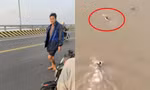 Nữ sinh Nam Định nhảy cầu, may mắn được "người hùng" đời thực lao xuống sông cứu sống