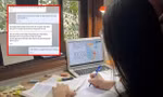Giáo viên nhắc học sinh đừng làm điều này trong lúc học online vì cô đã "tức phát khóc"