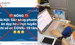 Thực hư thông tin "Hà Nội sẵn sàng phương án dạy học trực tuyến khi số ca COVID-19 tăng"