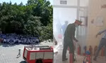 Một trường Tiểu học tại Hà Nội xảy ra hỏa hoạn, hàng trăm học sinh chạy thoát xuống sân